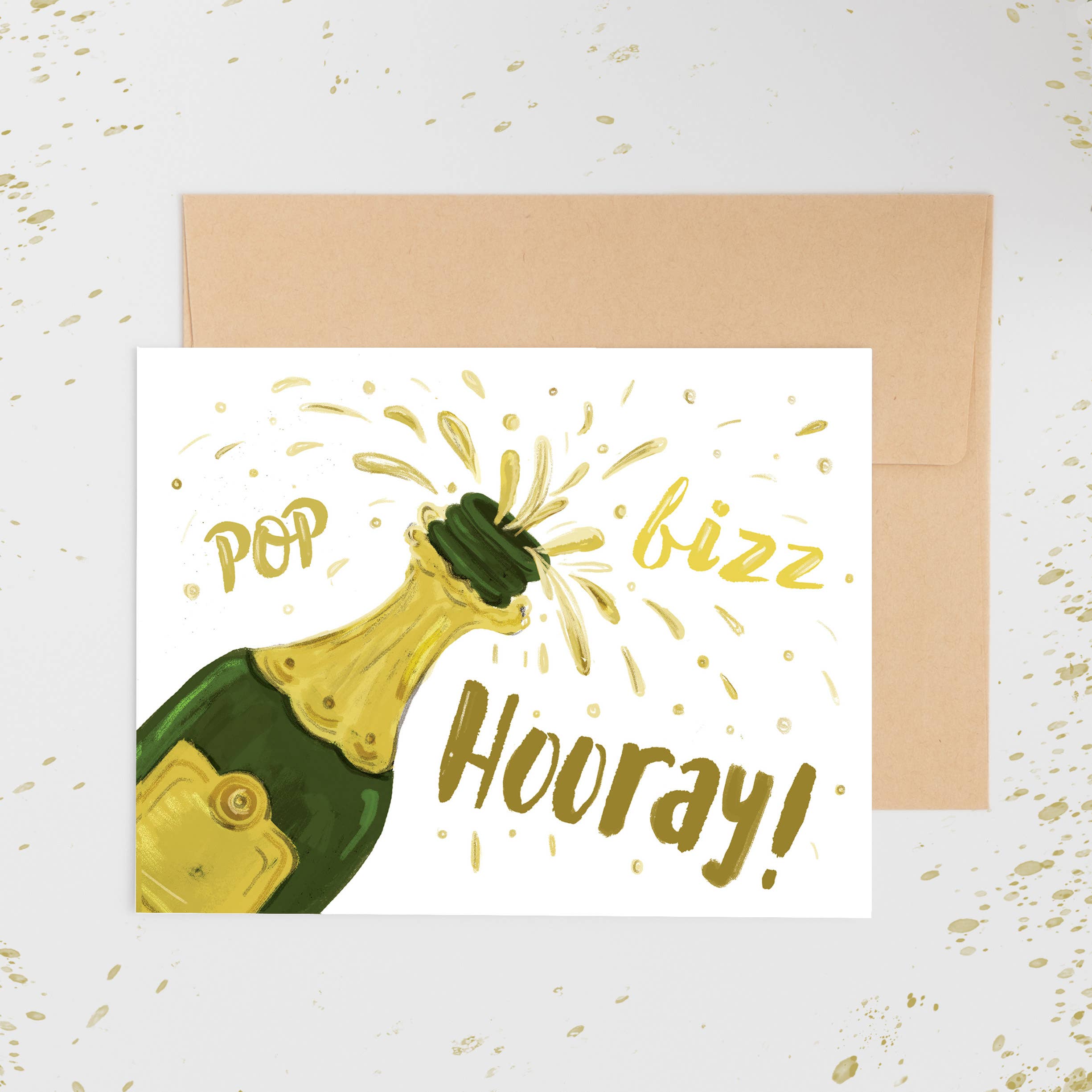 REMOVED BRAND - Wholesale Congratulations Card - Pop Fizz Hooray Card0