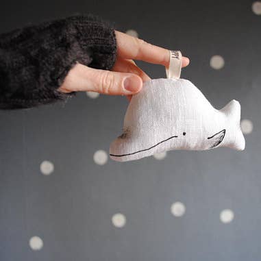 White Whale Ornament Beluga Arctic Animal Totem for wholesale by HandyHappy