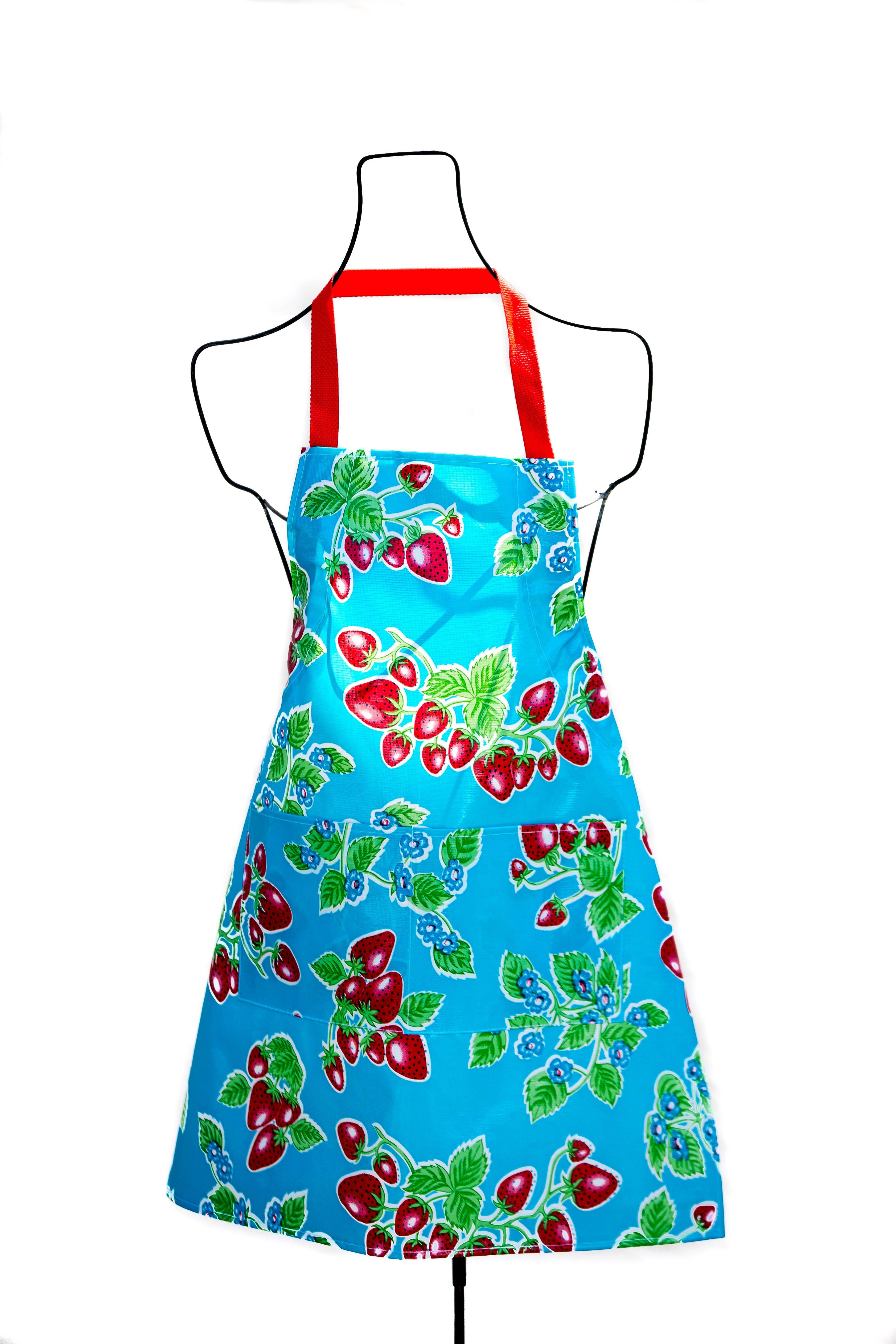Oilcloth International - Wholesale Apron - Blue Forever Apron