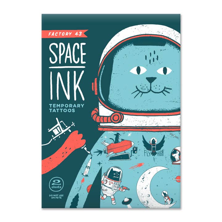 Space Ink: Temporary Tattoos for wholesale by Factory 43