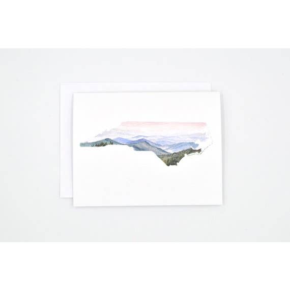 Rachel Alvarez Art - Wholesale Stationery/Notecard Set - North Carolina State Notecard Set1