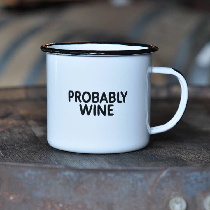 Swag Brewery - Wholesale Coffee Mug - Probably Wine | Enamel Mug2