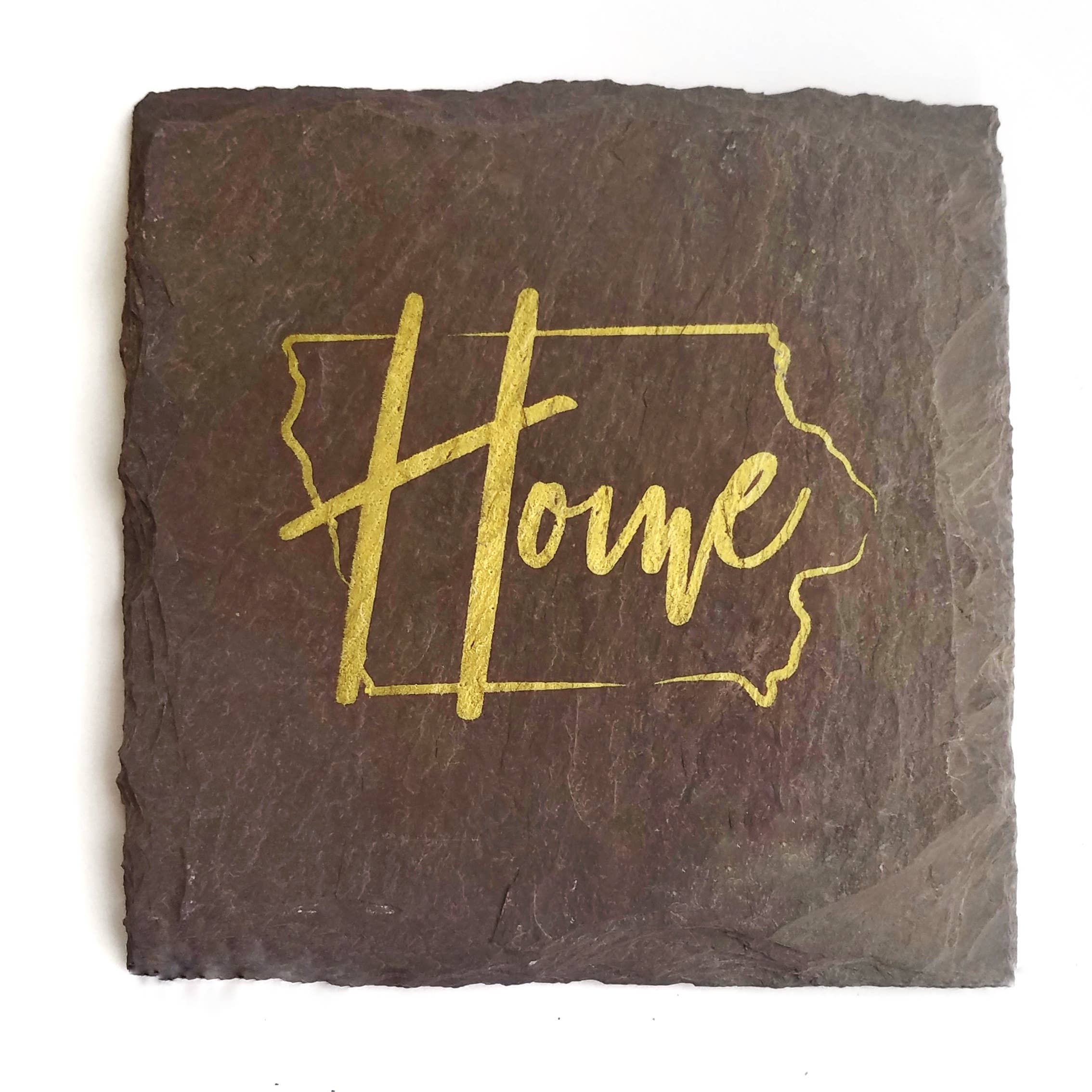 Cheers Ink - Wholesale Coasters - Iowa Home Slate Coaster4