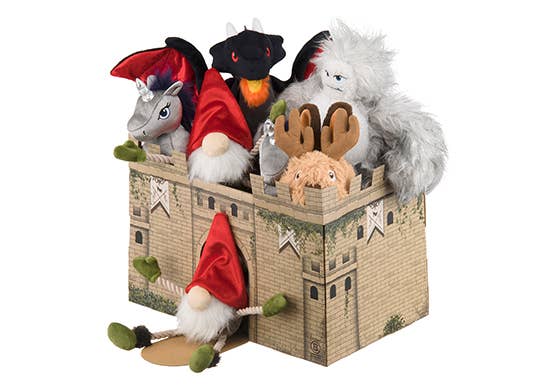 P.L.A.Y. Pet Lifestyle and You - Wholesale Pet Toy Set - Dog - Mythical Creatures B2B Set (10 pc in Display Box)2