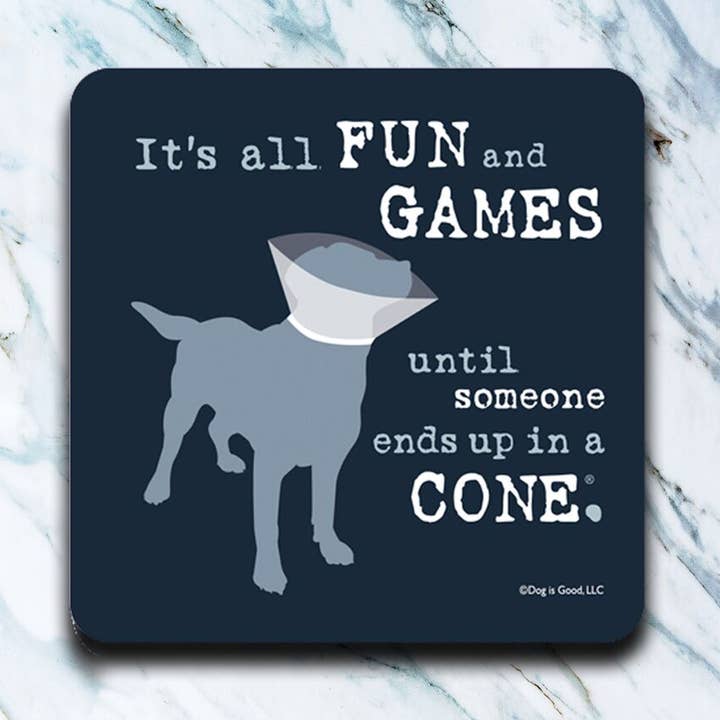Fun And Games Coaster pour la vente par High Cotton Gifts