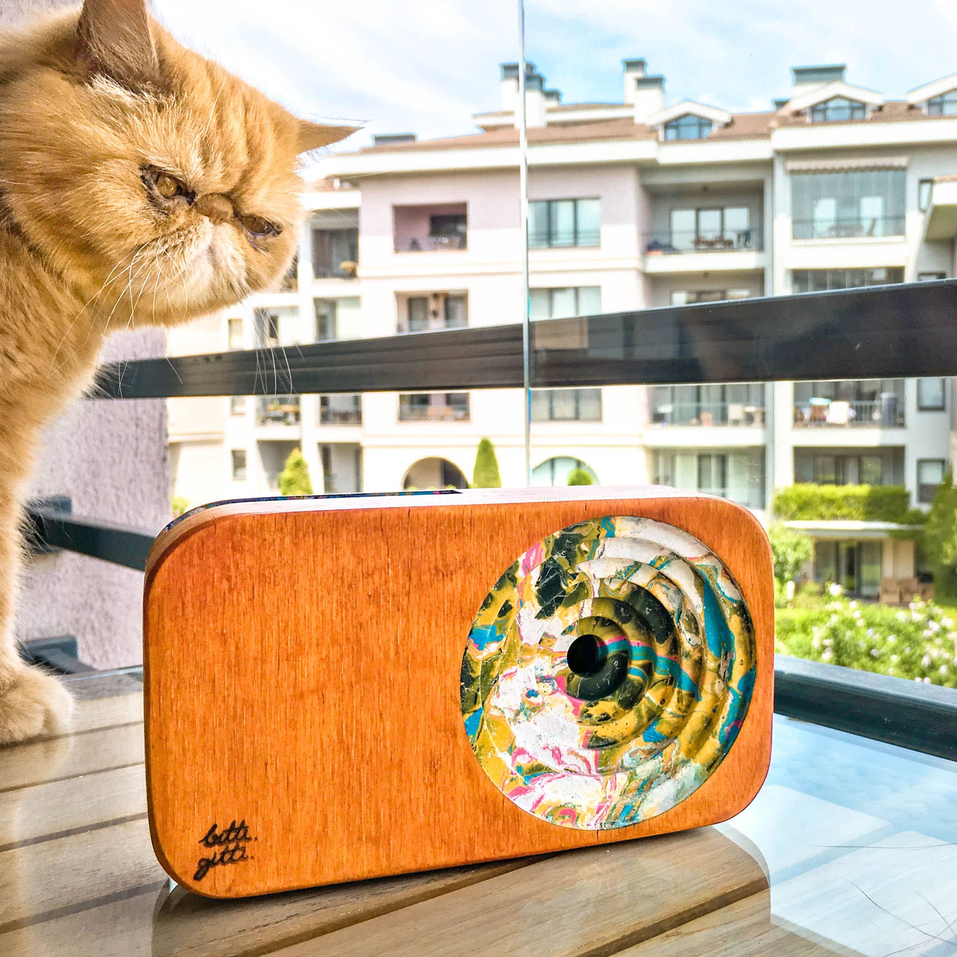 Bitti Gitti Design Workshop - Wholesale Speakers - Special Edition Marble Wooden Sound System2
