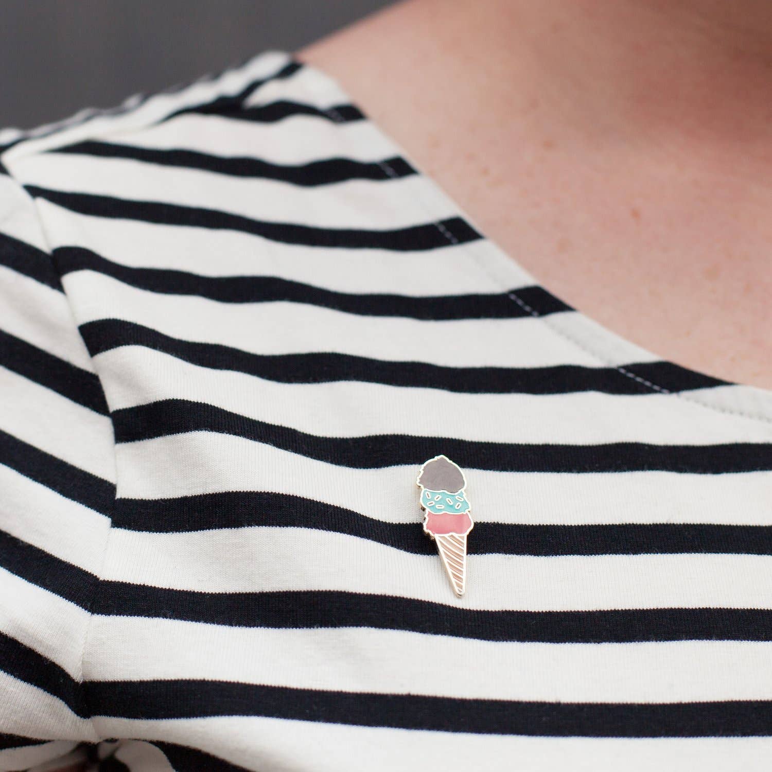 City of Industry - Wholesale Lapel Pin/Button - Ice Cream Pin (Last chance!)4