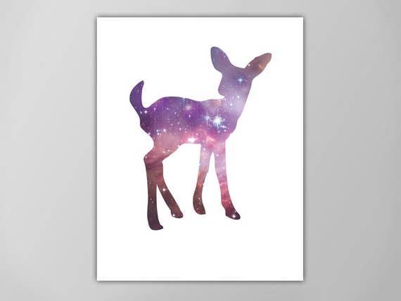 The National Anthem - Wholesale Art Print - 5” x 7” Fawn Spirit Animal Art Print1