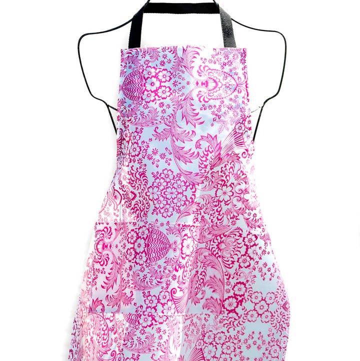 Oilcloth International - Wholesale Apron - Pink Paradise Apron