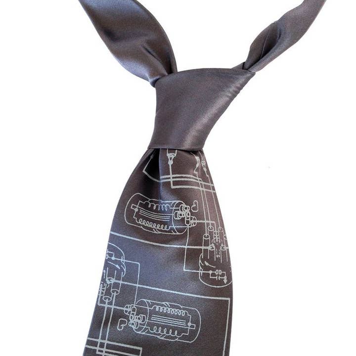 Cyberoptix Tie Lab - Wholesale Necktie - Men's - Spark Plug Necktie3