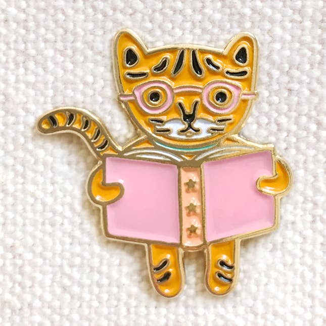 Night Owl Paper Goods - Vente Épinglettes/boutons - Épinglette en émail Tiger Tales