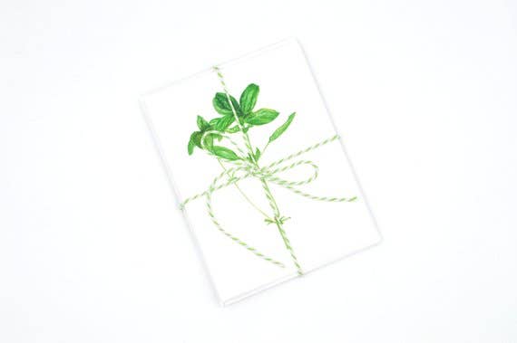 Rachel Alvarez Art - Wholesale Stationery/Notecard Set - Herb Greeting Cards3