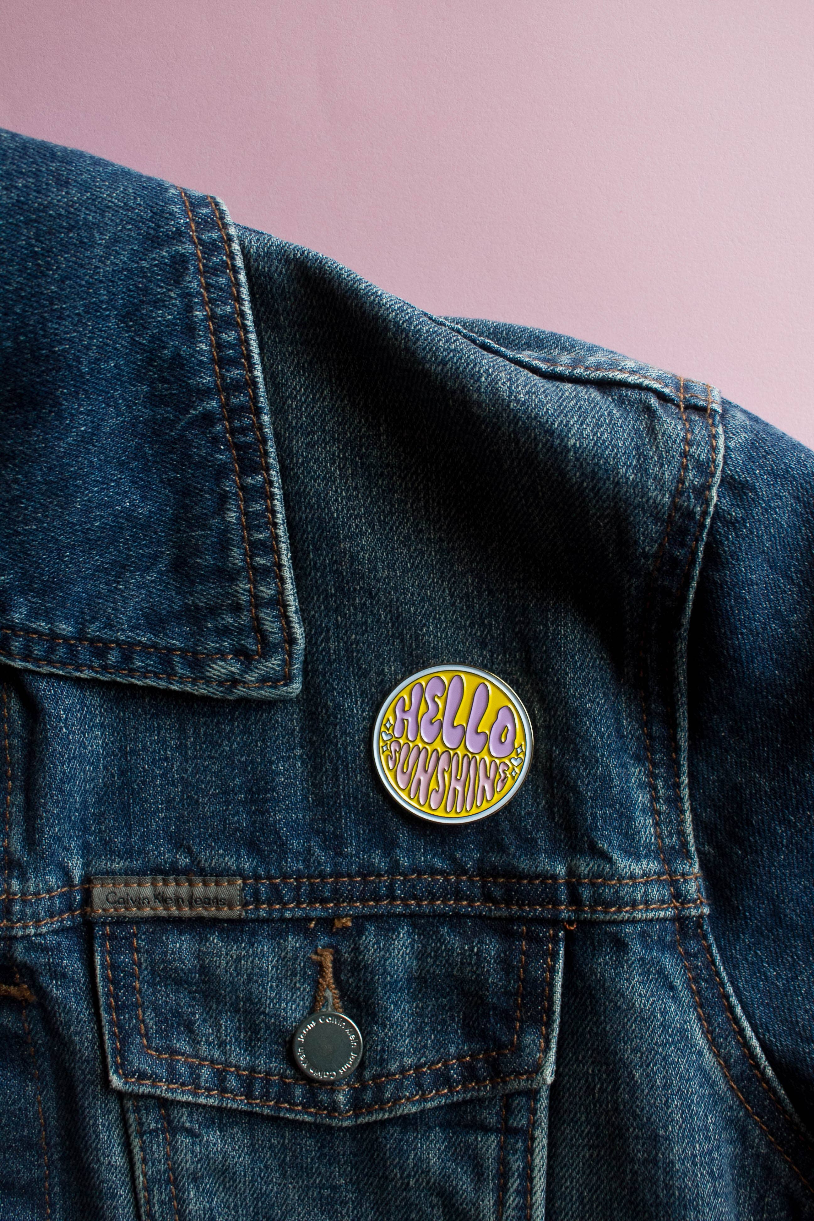 The Avera Boutique - Wholesale Lapel Pin/Button - Hello Sunshine Enamel Pin5