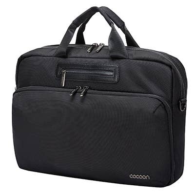 Black Buena Vista 16" Laptop Brief for wholesale on Faire1