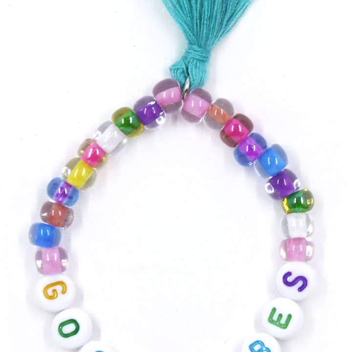 Sadie’s Moon - Wholesale Beaded Bracelet - Kids - Handmade USA Good Vibes Kids Stretch Bracelet0