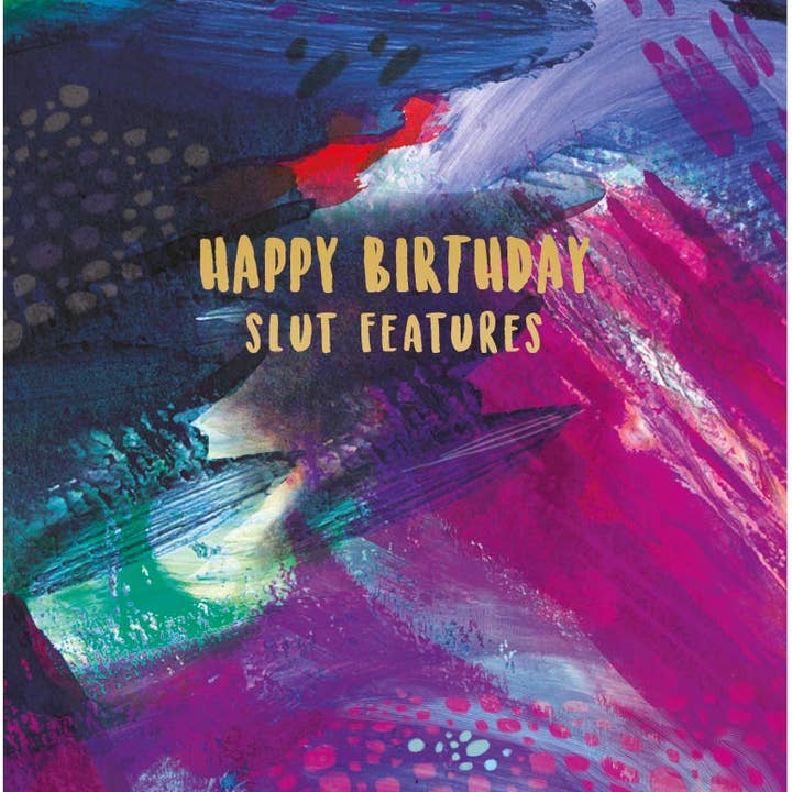 Paper Ninja - Slut Features Card for wholesale by Portico Designs