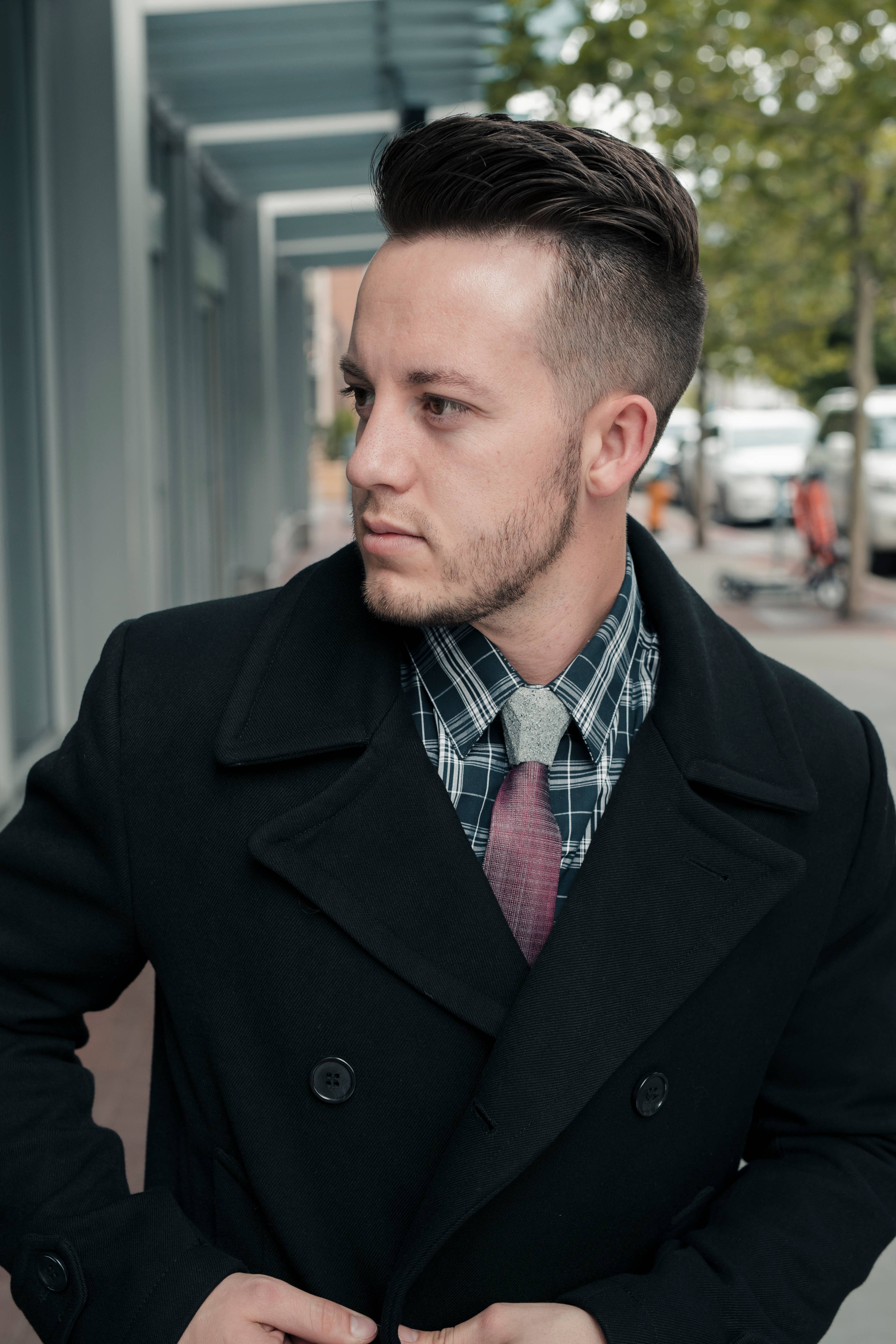 Modern Tie - Wholesale Necktie - Men's - Mulberry Tie2