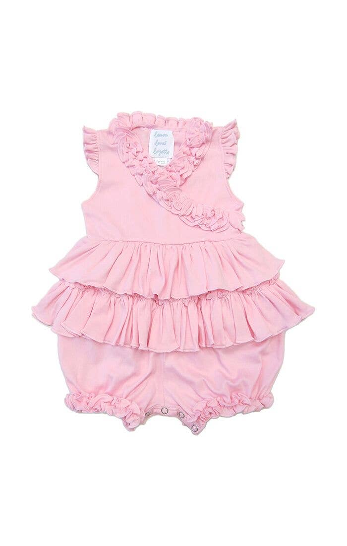 Lemon Loves Lime - Wholesale Bodysuit (Non-Footed) - Baby - LAYETTE BASIC-Rose Shadow Lotus Romper0