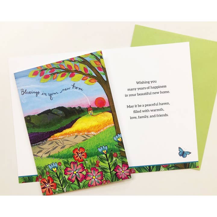 Nuova Home Card - Saluto. per la vendita all'ingrosso da parte di Lori Portka - Happiness Through Art