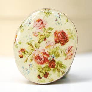 Bague Cocktail Vintage Floral v.2 pour la vente par Starlight Woods