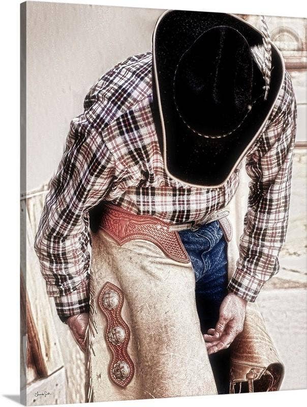 Amanda Smith Western Art, LLC - Wholesale Art Print - Three Crosses For The Ride HDR Canvas Print0