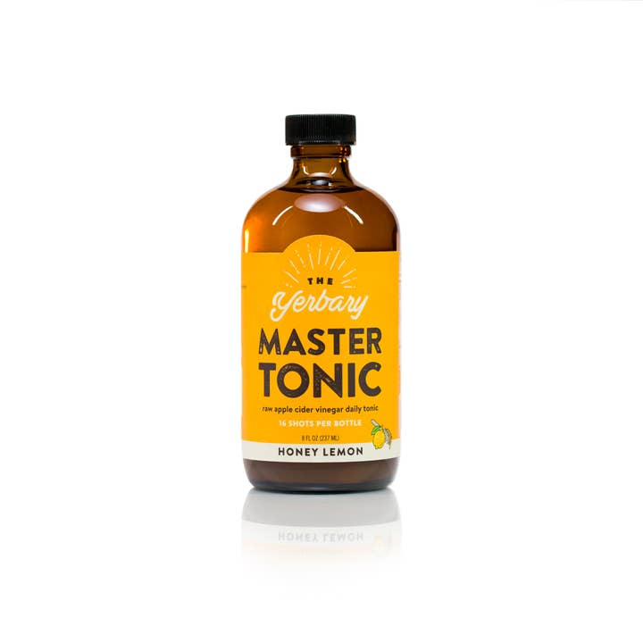 8 oz Honey Lemon Master Tonic Fire Cider for wholesale by The Yerbary, Master Tonic/"Fire Cider"