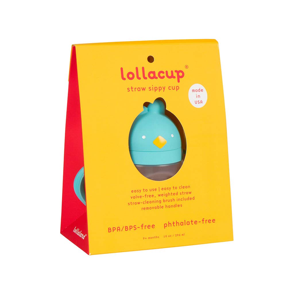 Lollaland - Wholesale Drinking Glass/Cup - Kids & Baby - 24 Lollacups - Full Case with Cool Turquoise2