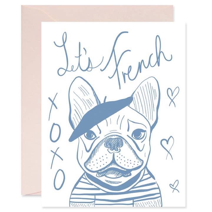 Good Juju Ink - Vendita all'ingrosso Biglietti d'amore - Let's French Card