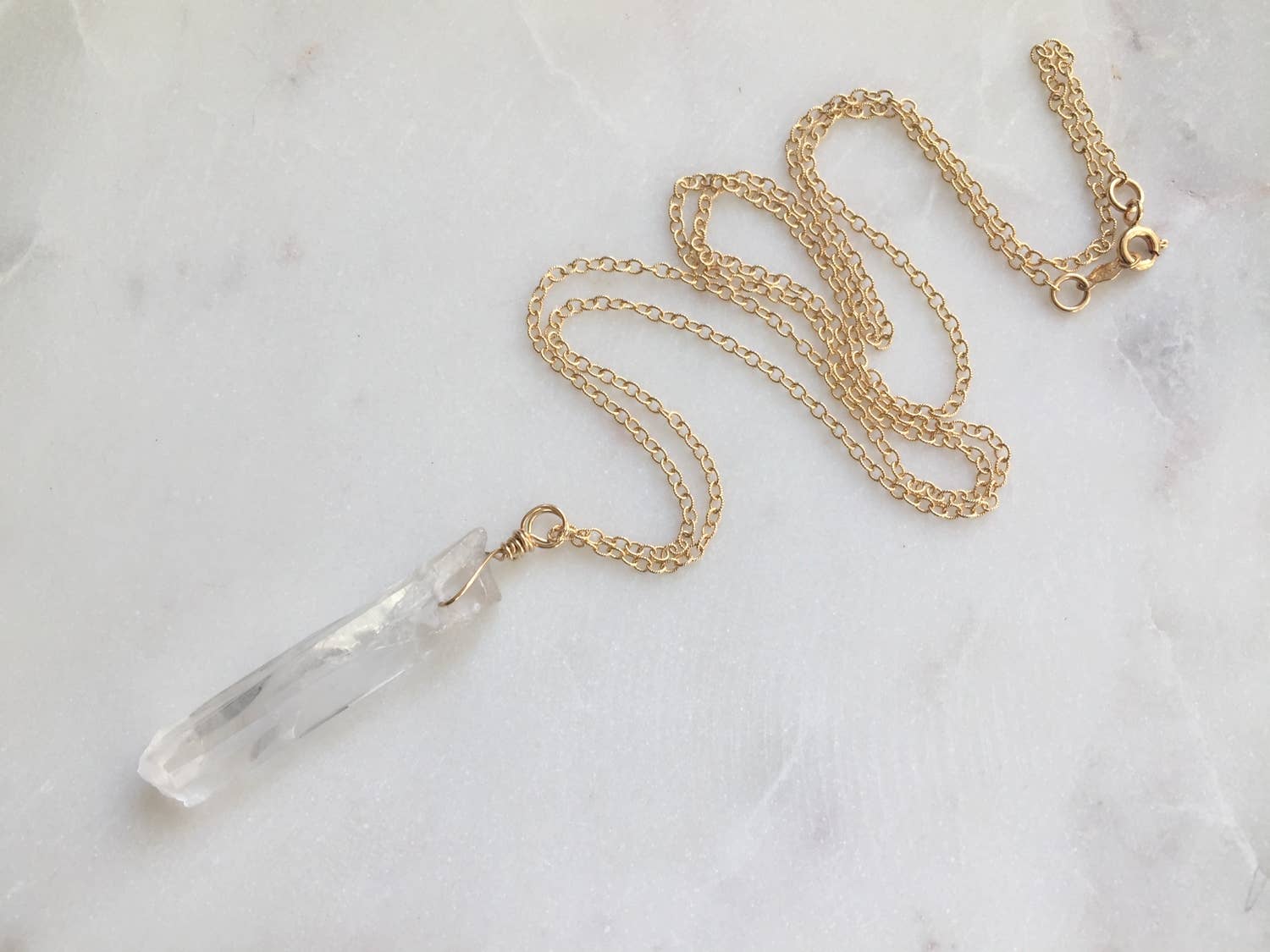 Reija Eden Jewelry - Wholesale Pendant/Charm Necklace - Raw Quartz Necklace2