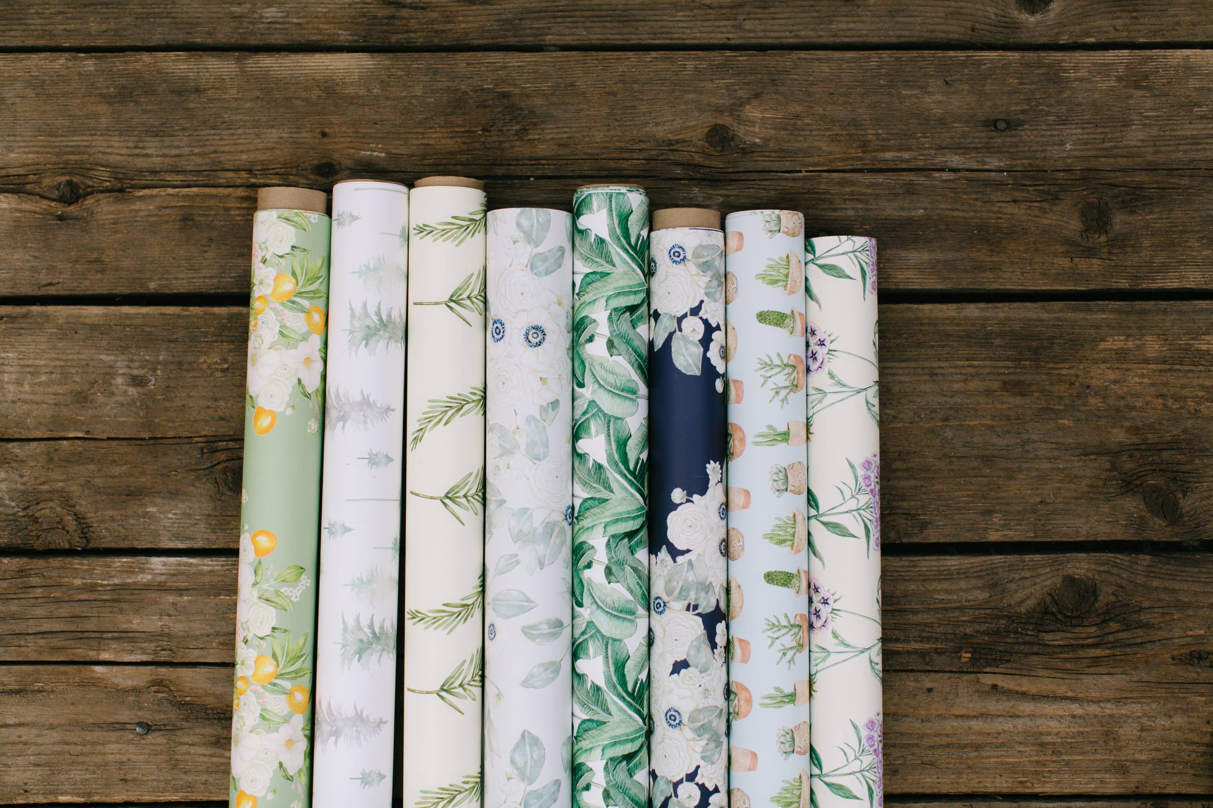 Lana's Shop - Wholesale Wrapping Paper Roll - Floral Bursts Gift Wrap Roll1