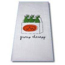 Group Therapy Beer Bar Towel for wholesale by Cork Pops Inc