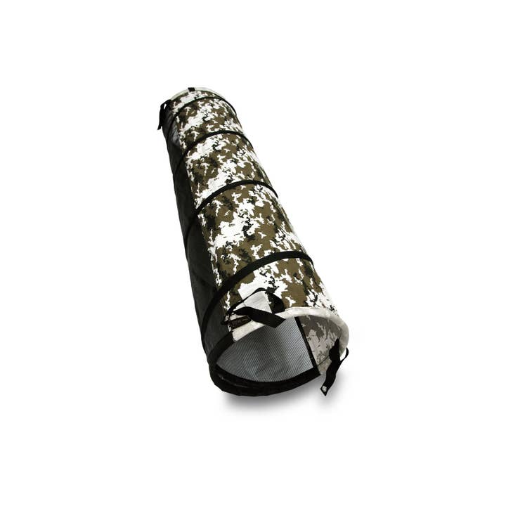 Camo Black/White - Play Tunnel (Small) for wholesale by P.L.A.Y. Pet Lifestyle and You