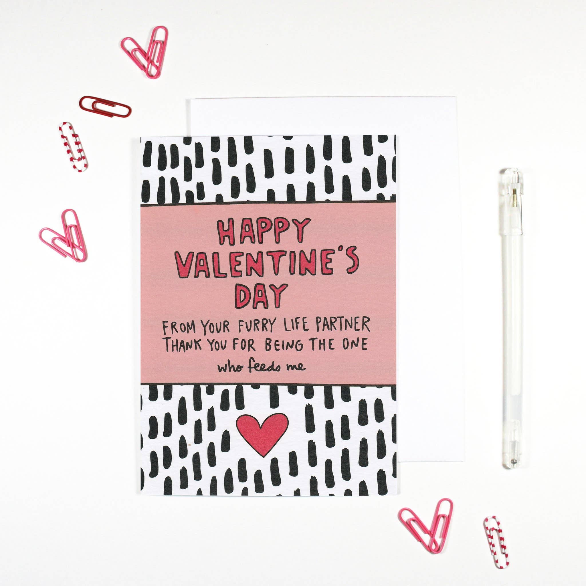 REMOVED BRAND - Wholesale Valentine's Day Card - Happy Valentine's Day From Your Pet Card0