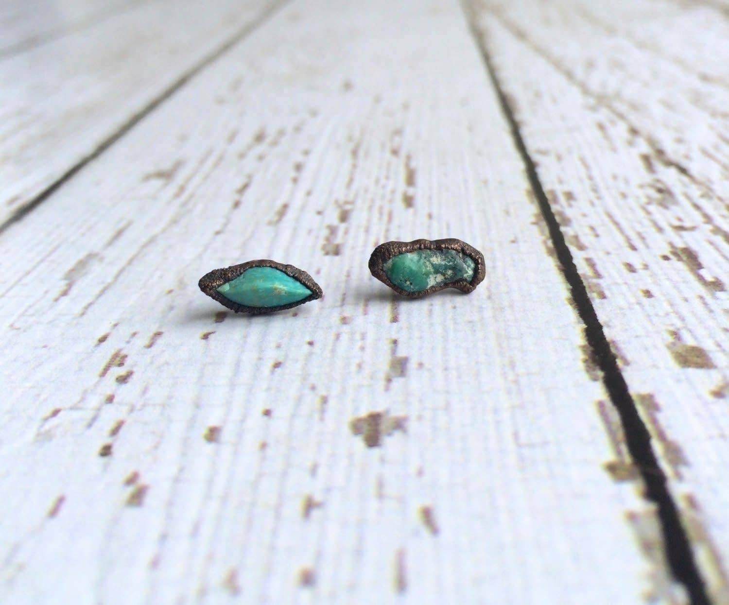 HAWKHOUSE - Wholesale Stud/Post Earrings - Turquoise Nugget Sterling Silver Post Earring2