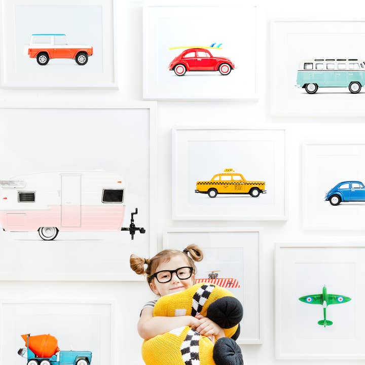 Estella - Wholesale Stuffed/Plush Toy - Kids & Baby - Stuffed Toy for Baby, Large Taxi1