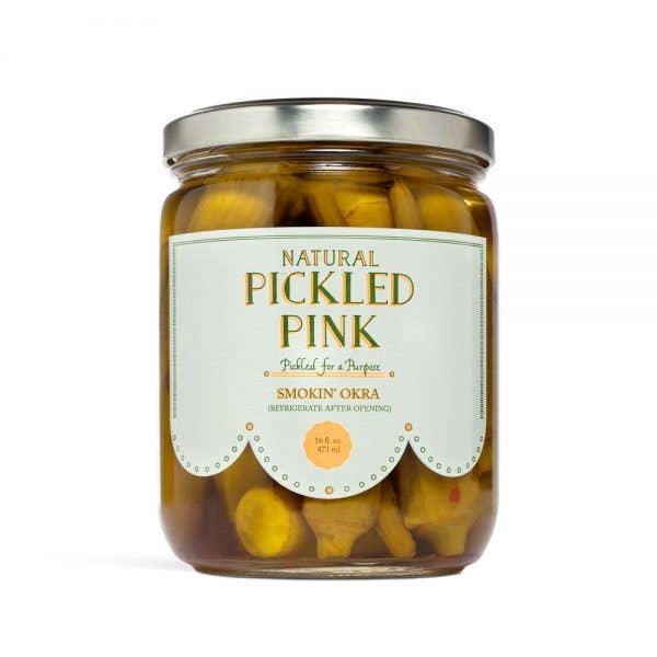 Pickled Pink Foods - Wholesale Pickled Vegetables - Smoking Okra Pickles