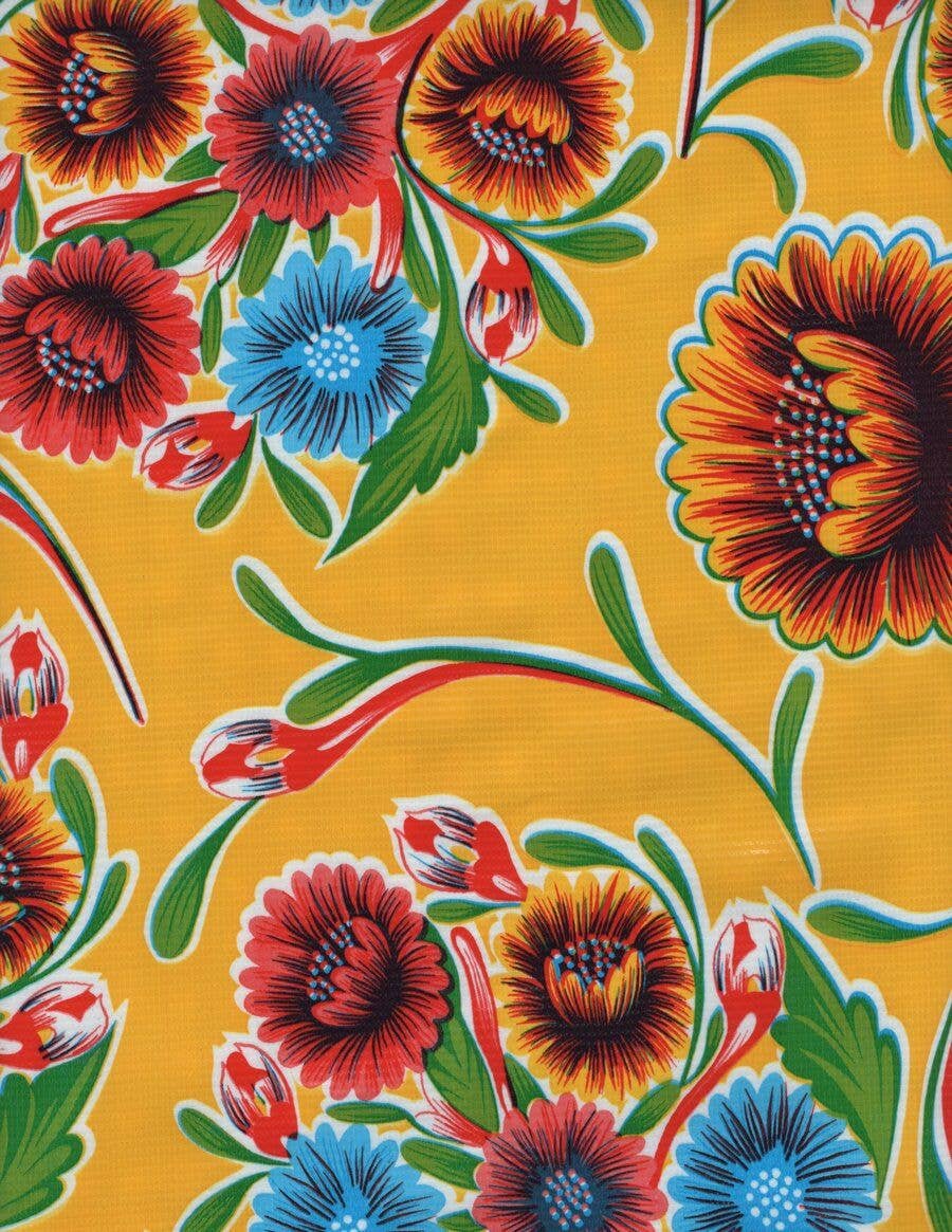 Oilcloth International - Wholesale Tablecloth - 47.5" Round Bloom Tablecloth2