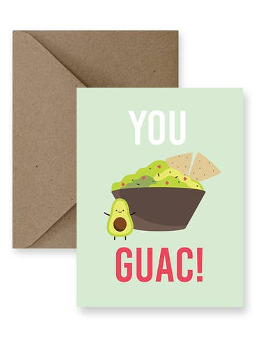 You Guac! Greeting Card for wholesale by IMPAPER
