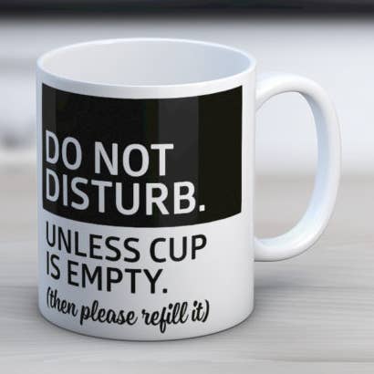 Quotable Life - Wholesale Coffee Mug - Do Not Disturb Coffee Mug0