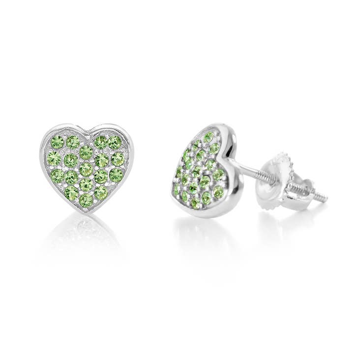 Chanteur - Vente Clous d'oreille - Boucles d'oreilles en forme de cœur classique