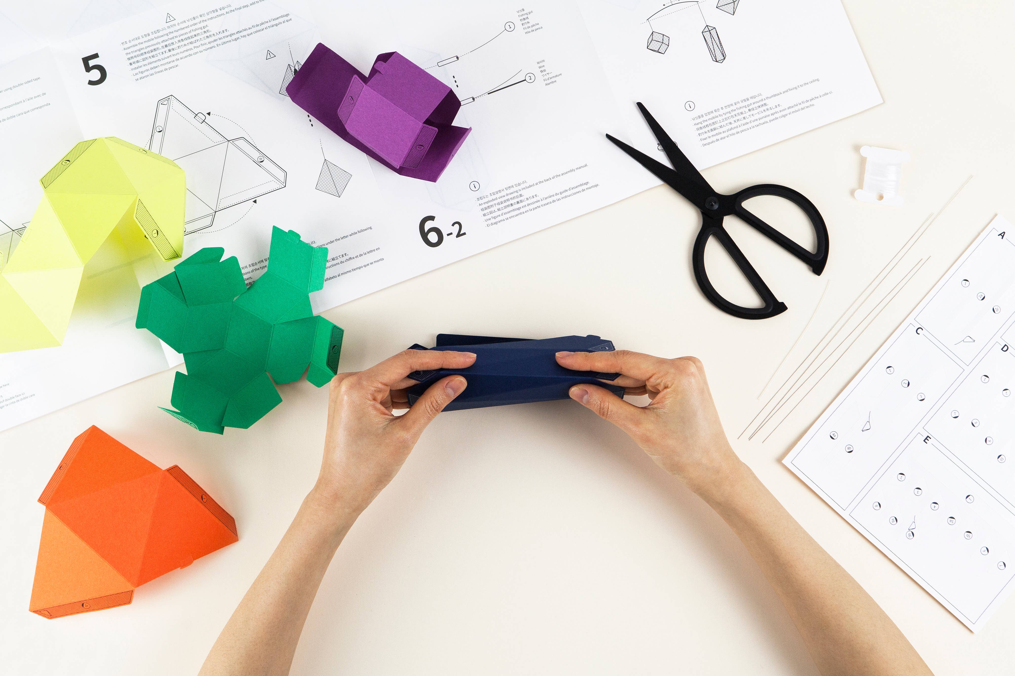 FUNNYFISH - Wholesale Mobile - Paper Mobile - Polygon A9