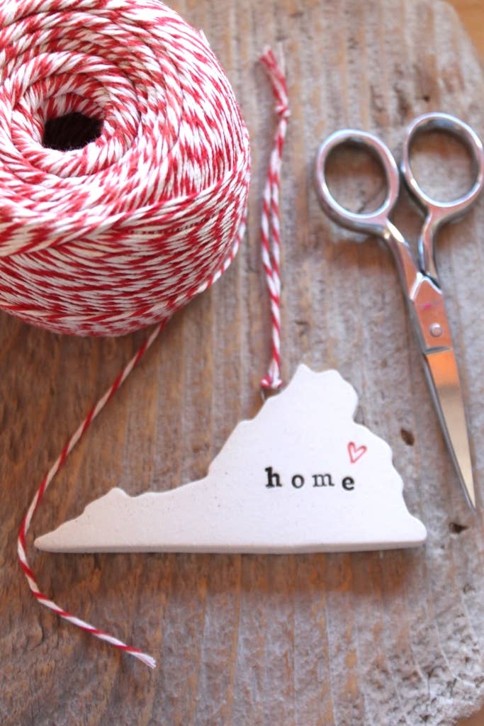 Tasha McKelvey - Wholesale Ornament - Custom State-Pride 'home' Holiday Ornament2