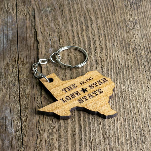 163 Design Company - Wholesale Keychain - Unisex - Texas State Keychain1