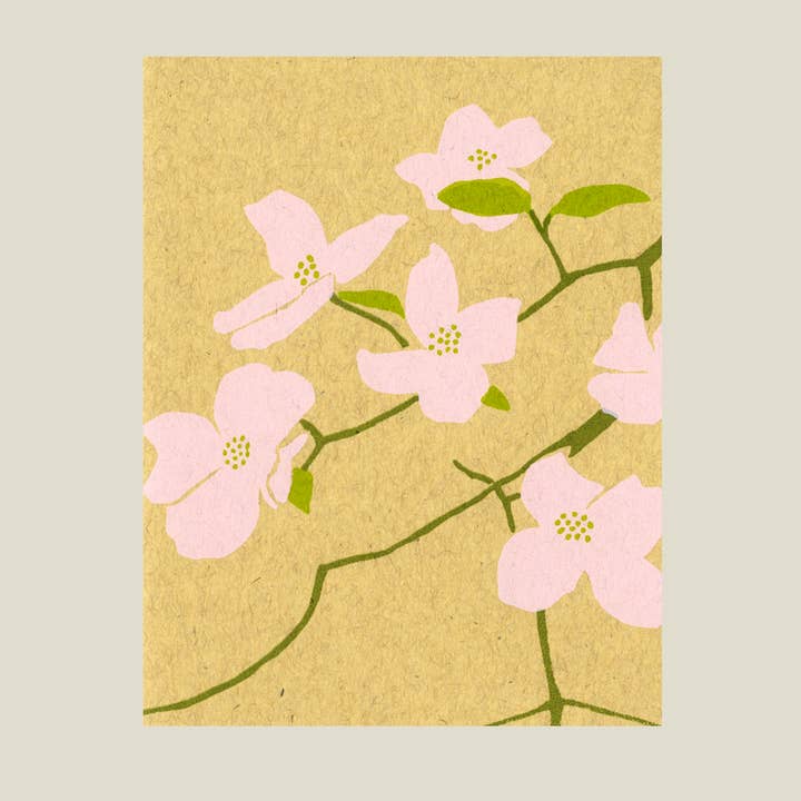 Kinaloon - Wholesale Everyday greeting card - Dogwood card0