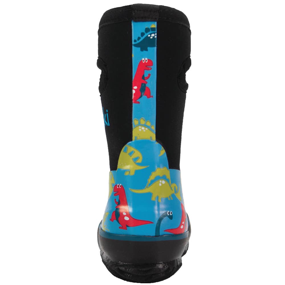 Oaki - Wholesale Rain Boots - Kids - CLEARANCE: Neoprene Boots, Blue Dinosaurs3