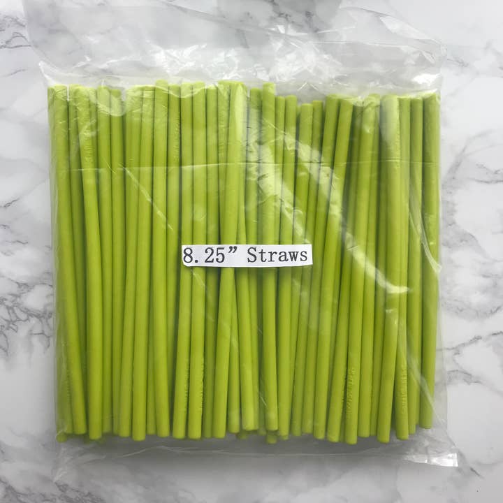 Softy Straws - Wholesale Drinking straw - 8.25" Softy Straw Singles