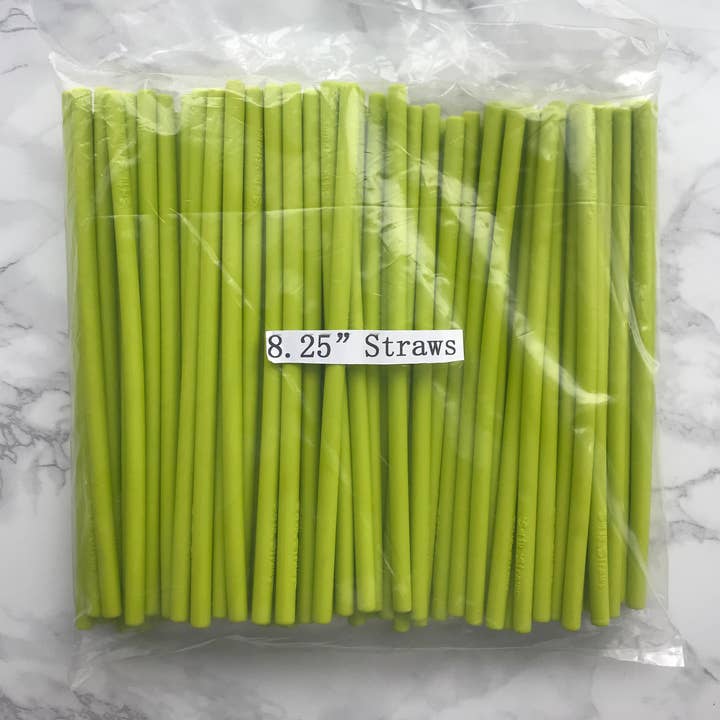 Softy Straws - Wholesale Drinking Straw - 8.25" Softy Straw Singles