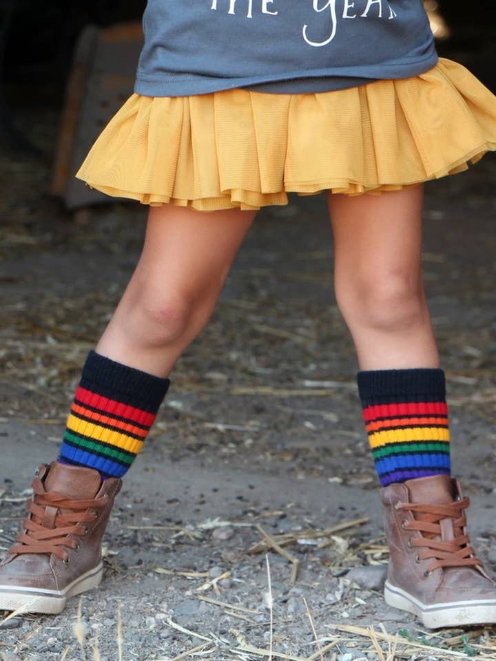 Pride Socks - Wholesale Socks - Kids - Kids Tube Socks- Brave