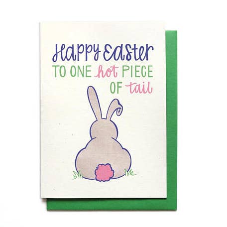 Easter Card - Hot Piece of Tail for wholesale by Hennel Paper Co.