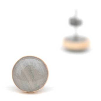 Grey Stud Earrings for wholesale by Starlight Woods